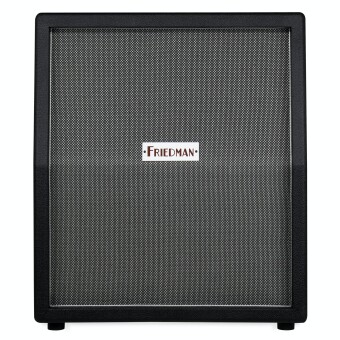 Friedman Vertical 2x12" Amp Cabinet with Silver Weave Grille