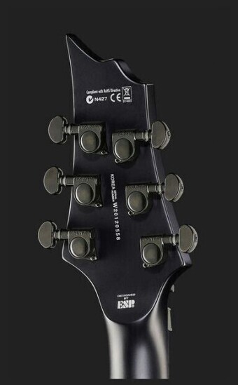 ESP LTD F-Black Metal Satin Black Фото 5