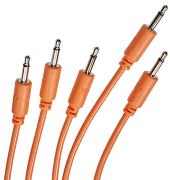 Black Market Modular patchcable 5-Pack 75 cm orange Фото 2