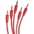 Black Market Modular patchcable 5-Pack 9 cm red Фото 2
