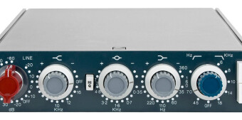 AMS Neve 1084 Classic mono mic preamp & EQ module (horizontal) Фото 3