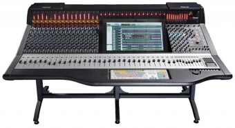 AMS Neve Genesys Black G96 console (64 faders, 48 analogue channels & integrated DAW display)