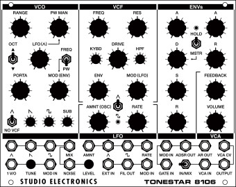 Studio Electronics ToneStar 8106 Studio Electronics ToneStar 8106 Фото 2