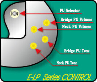 ESP Edwards E-LP-125SD Left Handed Vintage Honey Burst ESP Edwards E-LP-125SD Left Handed Vintage Honey Burst Фото 2