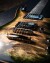 ESP Originals Japan HORIZON-CTM NT/Burl Maple Reptile Black Burst Фото 4