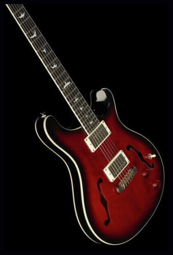 PRS SE Hollowbody STD Fire Red Фото 3