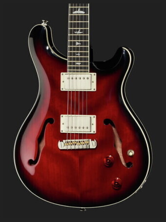 PRS SE Hollowbody STD Fire Red Фото 9