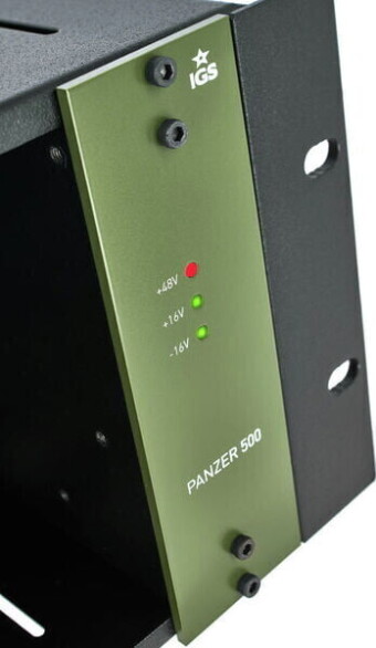 IGS Audio Panzer 10-Slot 500 Series Module Rack with Power Supply Фото 3