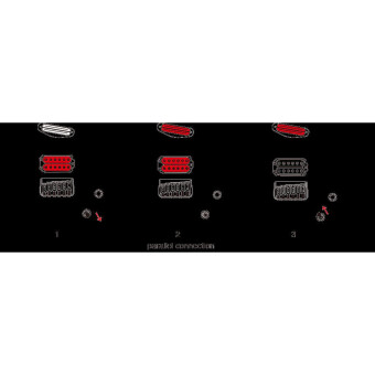 Caparison Horus-WB-FX MF  Trans. White Фото 2