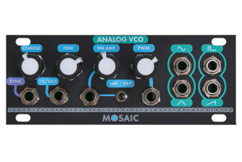Mosaic 1U Analog VCO