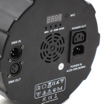 Flash LED PAR 64 7x10W RGBW 4in1 ABS Flash LED PAR 64 7x10W RGBW 4in1 ABS Фото 2