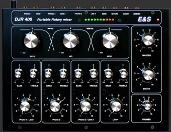 E&S DJR400 Audio Mixer