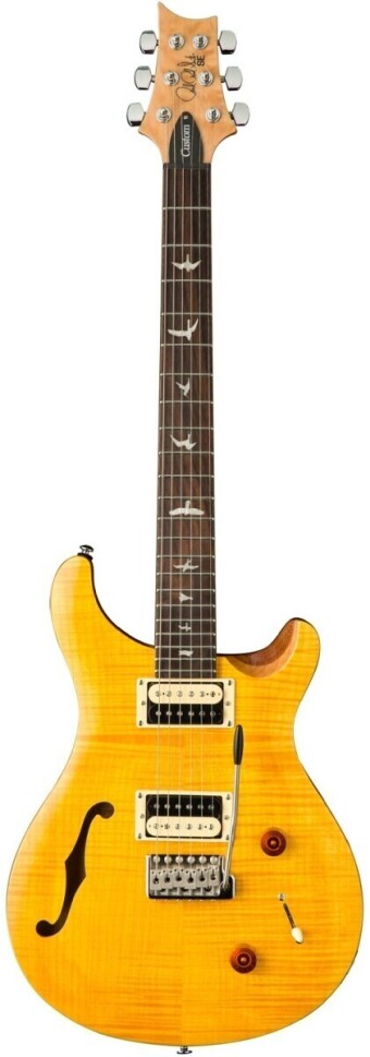 PRS SE Custom 22 Semi-Hollow body, Santana Yellow