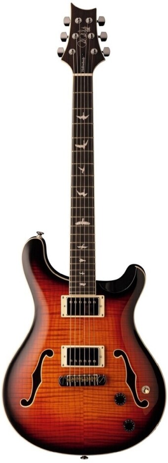 PRS SE Hollowbody II Tri-Color Burst