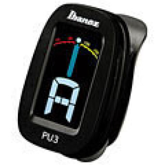 Ibanez PU3-BK Clip Auto Tuner Black, Chromatic