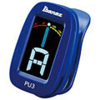 Ibanez PU3-BL Clip Auto Tuner Blue, Chromatic