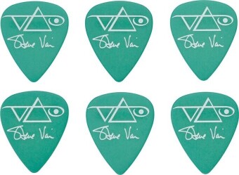 Ibanez B1000SV-GR Pick Steve VAI 6 pcs. Green Фото 2