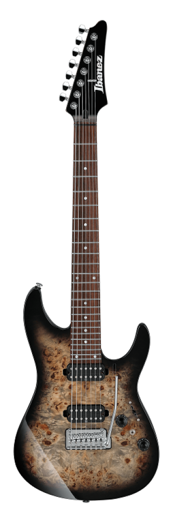 IBANEZ AZ427P1PB-CKB Charcoal Black Burst with Gigbag