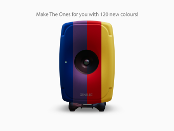 Genelec 8341AX RAL 5003 Sapphire blue