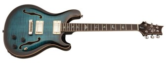 PRS SE Hollowbody-II Piezo, Peacock Blue Burst Фото 4