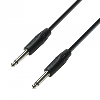 Adam Hall Cables K3 S215 PP 0150 - Speaker Cable 2 x 1.5 mmý 6.3 mm Jack mono to 6.3 mm Jack mono 1.5 m