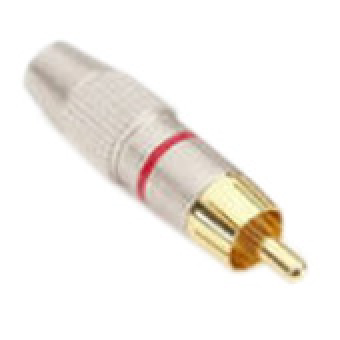Adam Hall Connectors 7620 RED - RCA Plug red